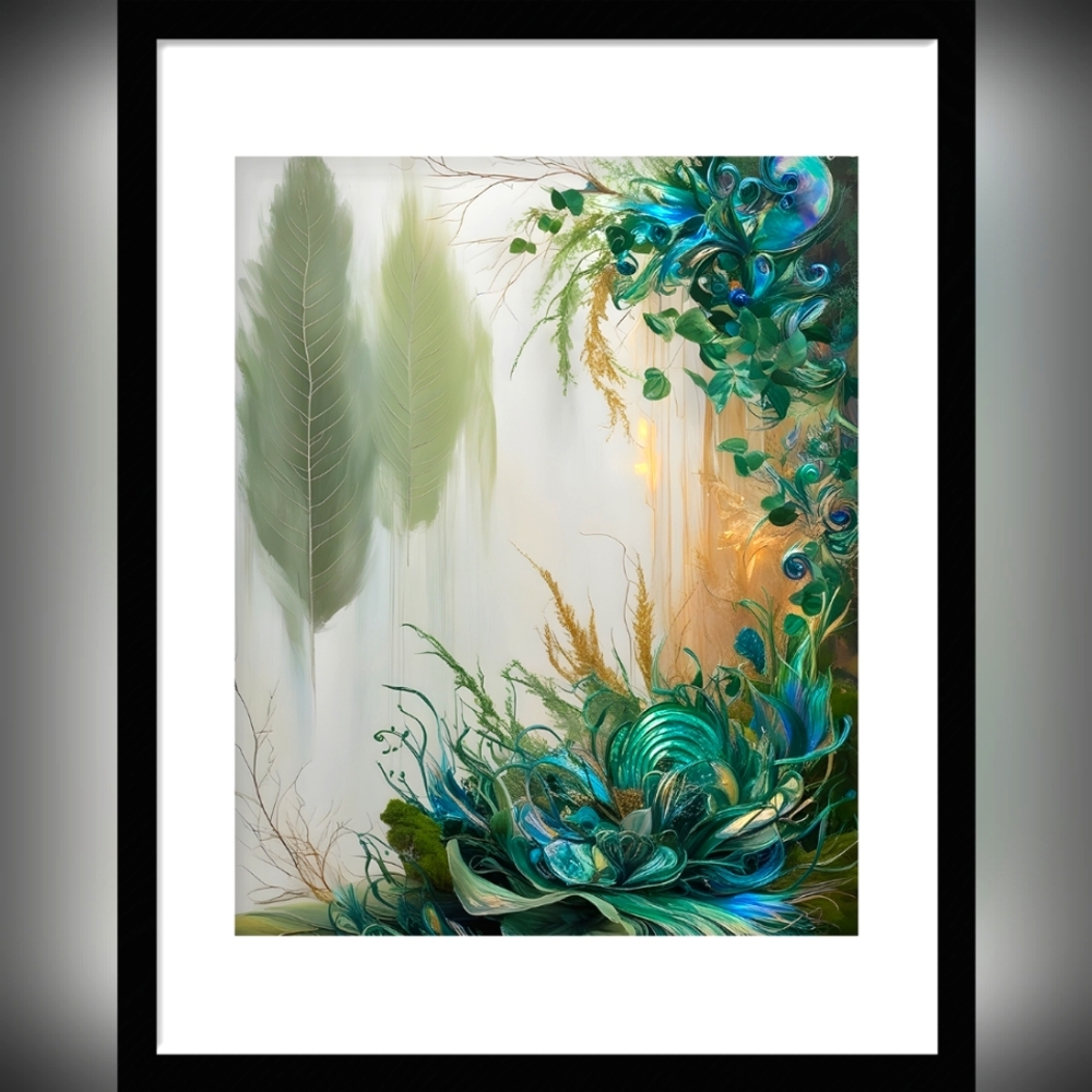 Framed Digital Artwork